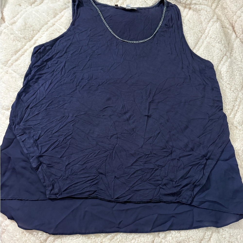 Jennifer Lopez Deep Blue Tank Top